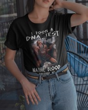 I Took A DNA Test And Native Blood Runs Through My Veins Classic T-Shirt apparel-classic-tshirt-lifestyle-10