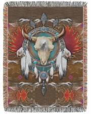 Native American Pattern Blanket - Buffalo 60x80 - Woven Blanket tile