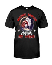Native Blood Run Through My Veins Classic T-Shirt front