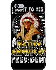 I Want To See Native American President Phone Case tile