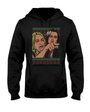Yelling At A Cat Hooded Sweatshirt thumbnail