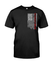 American Pipeliner Flag Shirt Classic T-Shirt thumbnail