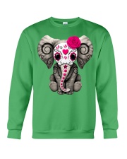 Elephant Cute Crewneck Sweatshirt thumbnail