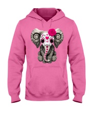Elephant Cute Hooded Sweatshirt thumbnail