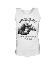 Father and Son BUY A COUPLE TO GET DISCOUNT Unisex Tank tile