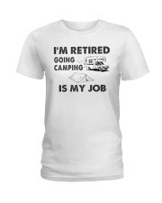 IM RETRIRED Ladies T-Shirt tile