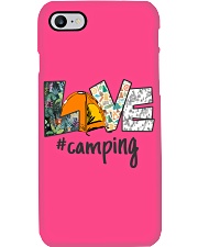 LOVE OF CAMPING Phone Case tile