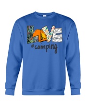 LOVE OF CAMPING Crewneck Sweatshirt tile