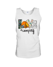 LOVE OF CAMPING Unisex Tank tile