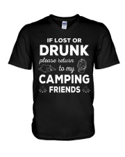 IF I LOST OR DRUNK V-Neck T-Shirt tile