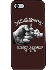 Father and son Fishing partners for life Phone Case tile