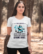 I Could Spend Days Reading Books Ladies T-Shirt apparel-ladies-t-shirt-lifestyle-05