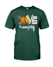 LOVE CAMPING Premium Fit Mens Tee front