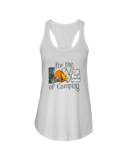For the Love of Camping Ladies Flowy Tank tile