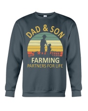 Dad & Son Farming Partners For Life Crewneck Sweatshirt tile