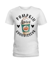 Pumpkin spice connoisseur shirt Ladies T-Shirt thumbnail