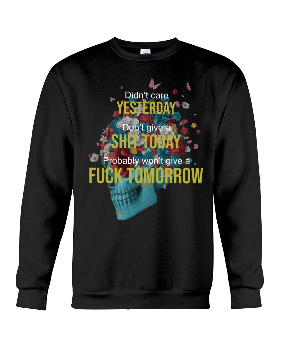 Life - Skull and Tattoo Crewneck Sweatshirt