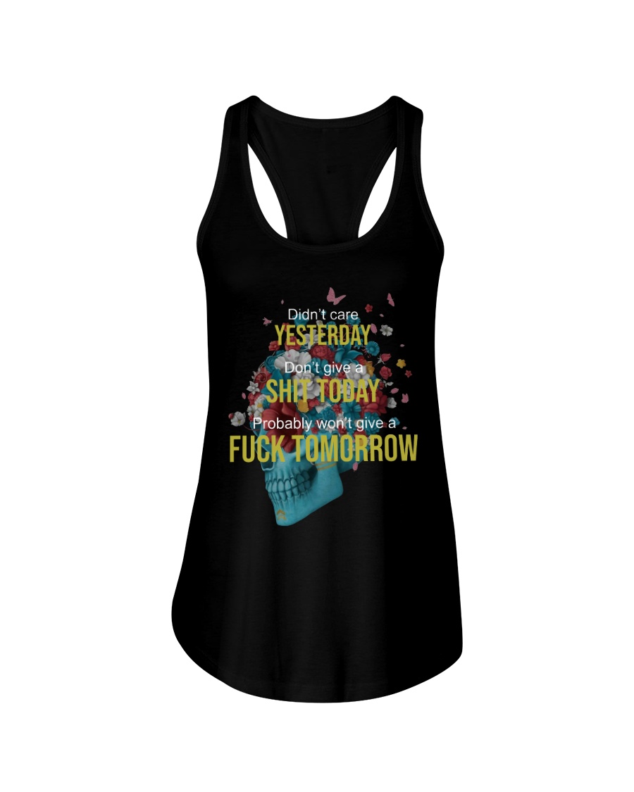 Life - Skull and Tattoo Ladies Flowy Tank