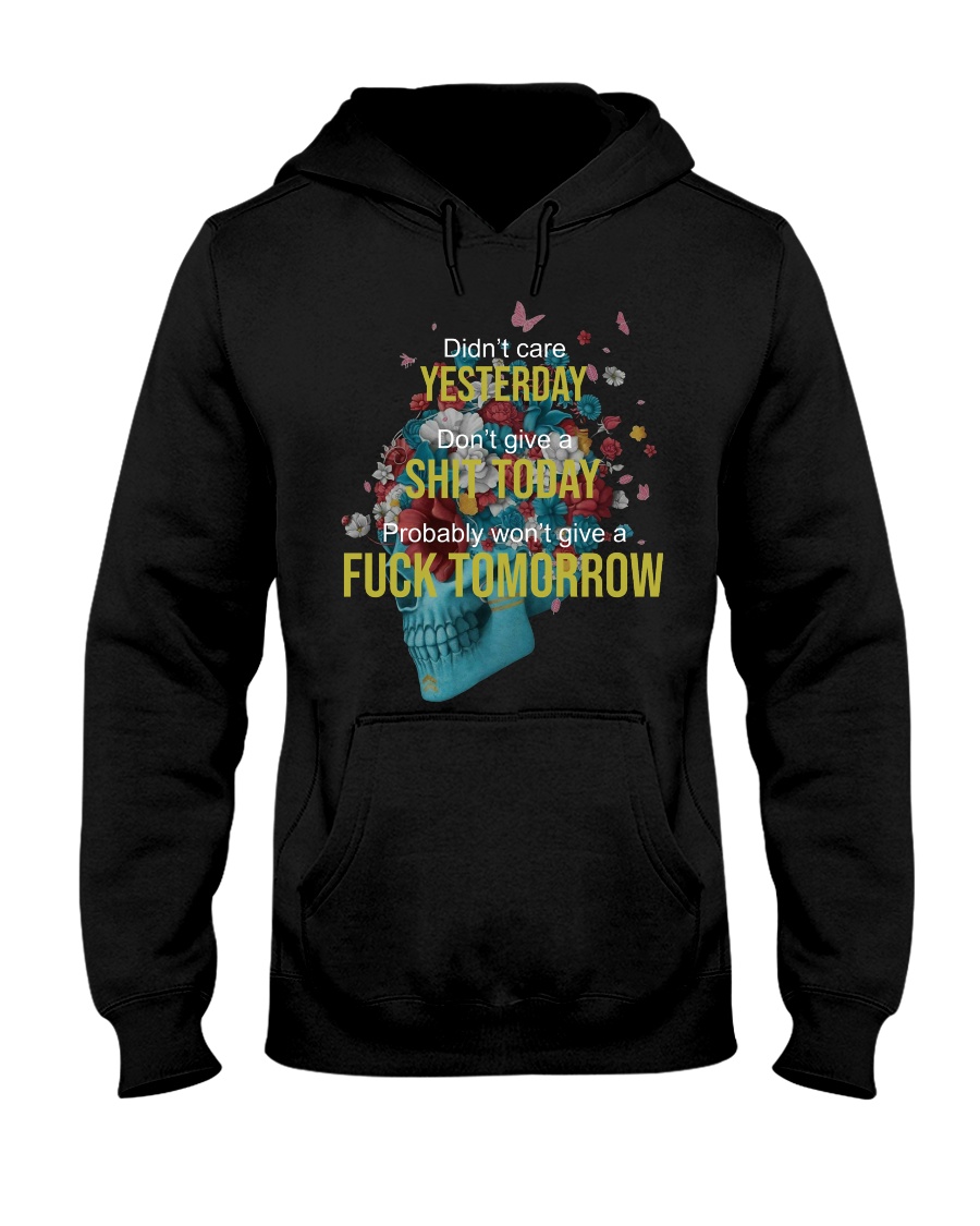 Life - Skull and Tattoo Hooded Sweatshirt