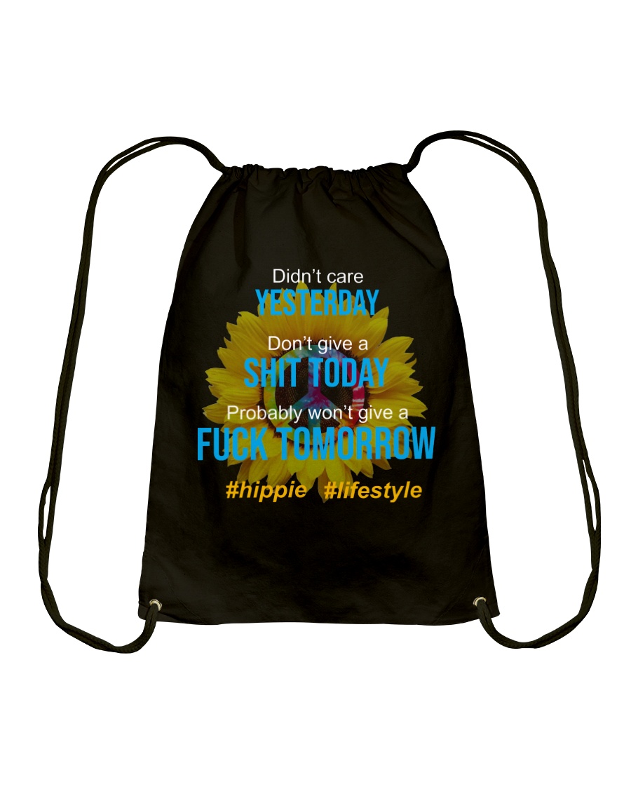 Flower Child Drawstring Bag