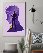 Hunter x Hunter - Leorio Paradinight Purple 11x17 Poster lifestyle-poster-1