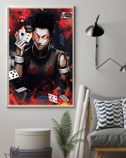 Hunter x Hunter Hisoka Card Red Eye 11x17 Poster lifestyle-poster-1