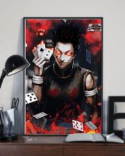 Hunter x Hunter Hisoka Card Red Eye 11x17 Poster lifestyle-poster-2