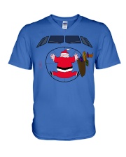 A320 Santa V-Neck T-Shirt tile