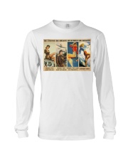 Be strong be brave be humble be badass Long Sleeve Tee tile