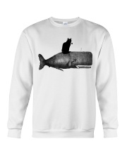 Black Cat Crewneck Sweatshirt tile