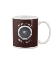 In Thrust We Trust Pilot Airplane Engine Mug tile