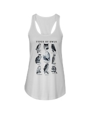 Types of Owls Shirt Ladies Flowy Tank tile