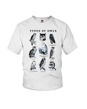 Types of Owls Shirt Youth T-Shirt tile