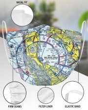 Aeronautical Chart 02 2 Layer Face Mask - Single aos-face-mask-2-layers-lifestyle-front-51