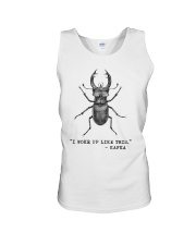 I woke up like this Unisex Tank tile