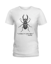 I woke up like this Ladies T-Shirt tile