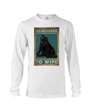 Black Cat Poster - Salem sanctuary for wayward Cat Long Sleeve Tee tile
