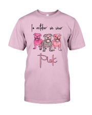 In October We Wear Pink T shirt Classic T-Shirt front