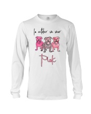 In October We Wear Pink T shirt Long Sleeve Tee tile