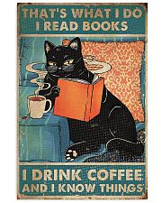 Black cat funny 11x17 Poster front