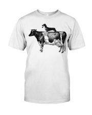 Dachshund 02 Premium Fit Mens Tee tile