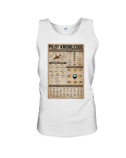 Pilot knowledge Unisex Tank tile