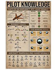 Pilot knowledge 11x17 Poster front