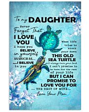 Never Forget That I Love You Mom To Daughter Vertical Poster tile