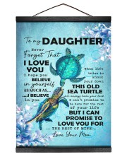 Never Forget That I Love You Mom To Daughter Hanging Canvas tile