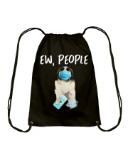 Ew People Dog Pyrenean Mastiff Drawstring Bag tile