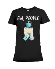 Ew People Dog Pyrenean Mastiff Premium Fit Ladies Tee tile