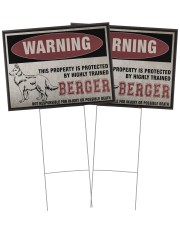 Berger dog this property is protected 24x18 Yard Sign aos-yard-sign-24x18-ghosted-front-02