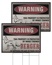 Berger dog this property is protected 24x18 Yard Sign aos-yard-sign-24x18-ghosted-front-03