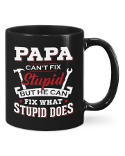 Papa Can't Fix Stupid Can Fix Stupid Does To Dad Mugs tile